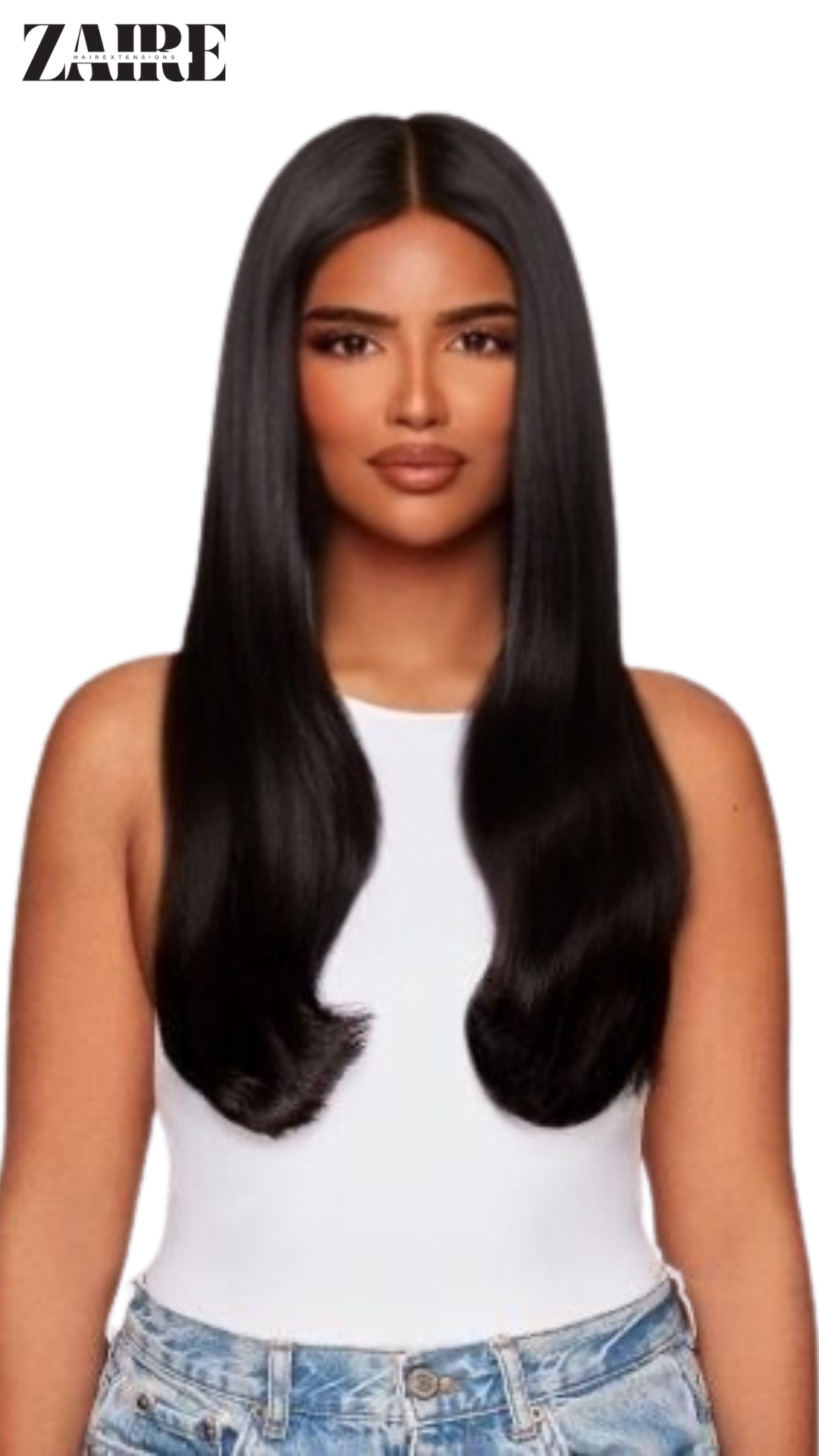 naturel straight weave