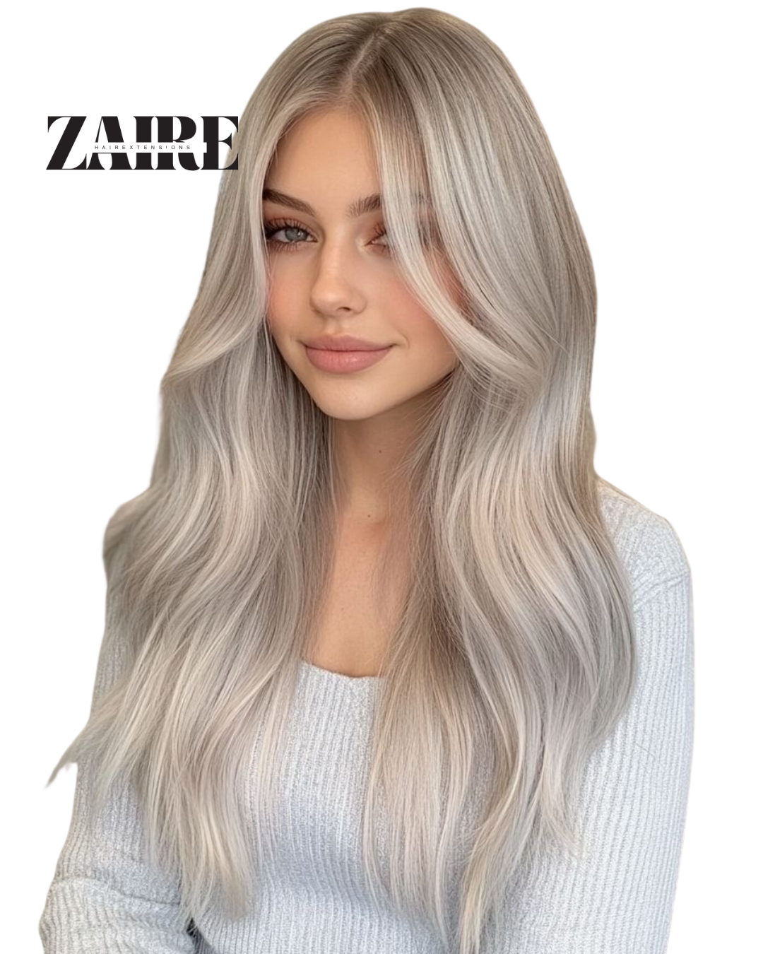Blond Silver Dust straight wave