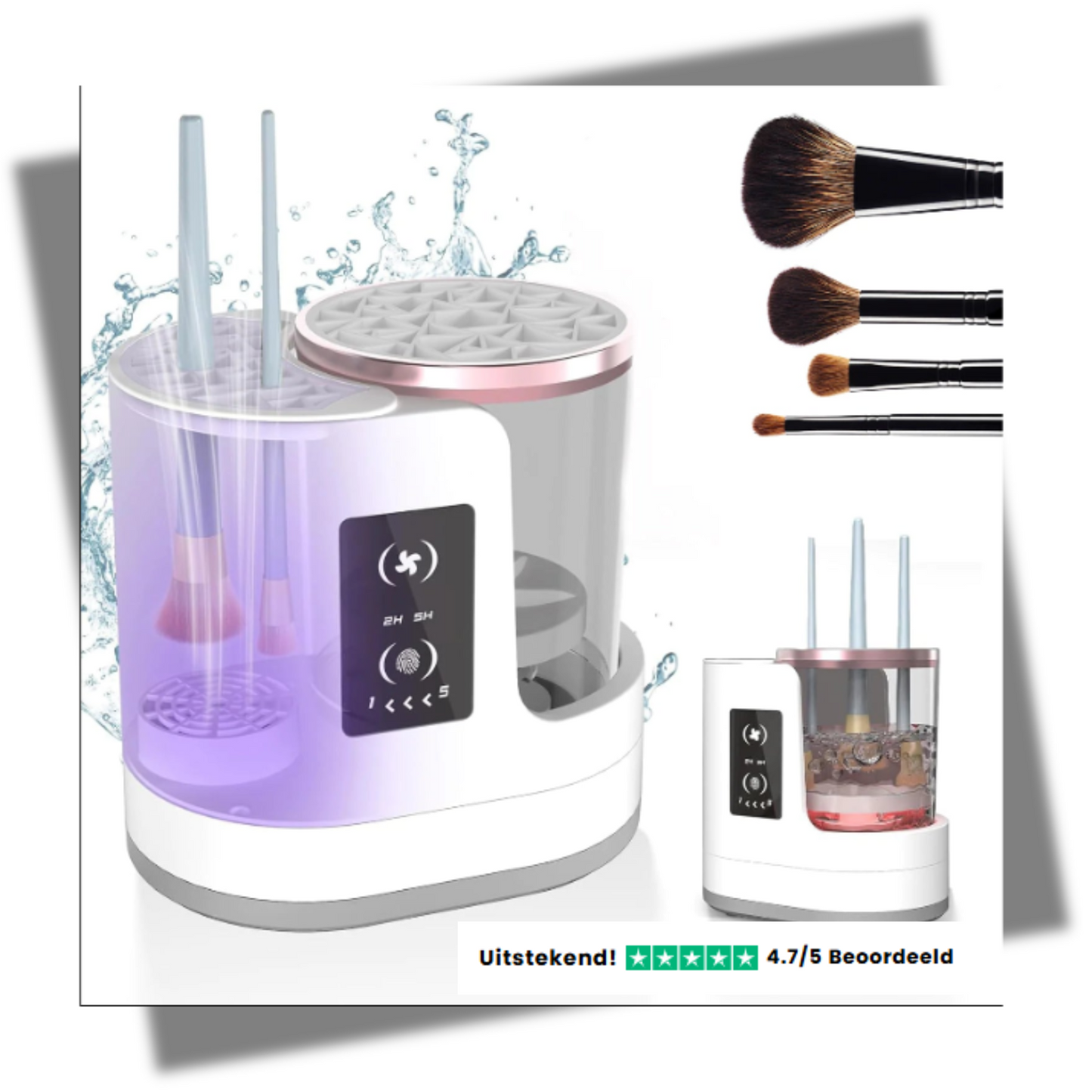 Electrische Make-up Kwastenreiniger & Droger - Lumiara - By Lumière